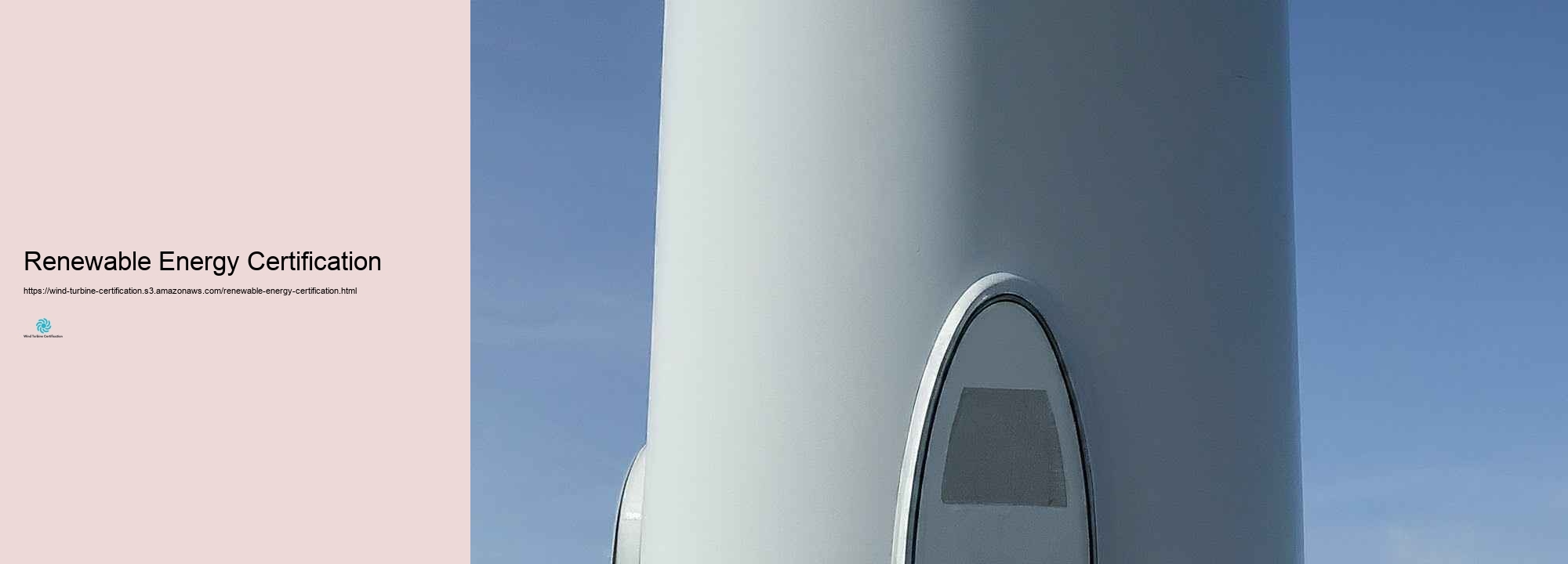 Ensuring Security And Safety and Conformity with Wind Generator Accreditation