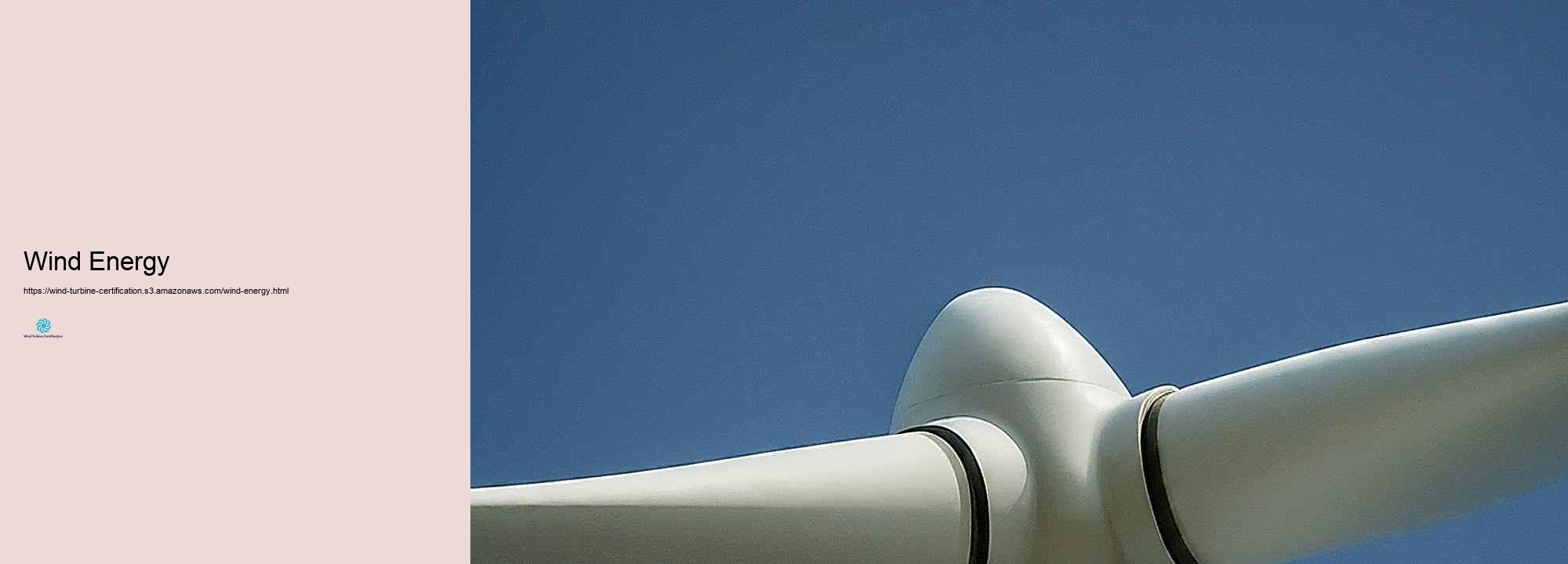 Thorough Boost for Wind Wind generator Credentials